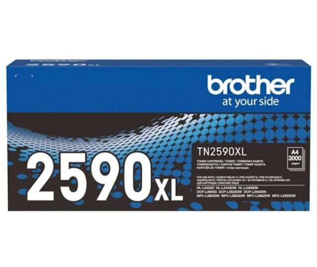 Картридж SystemPrint (с чипом) аналог Brother TN-2590XL для принтера Brother DCP-L2600D, DCP-L2622DW, DCP-L2640DN, HL-L2402D, HL-L2442DW, HL-L2460DN, MFC-L2802DN, MFC-L2802DW, MFC-L2862DW,MFC-L2922DW