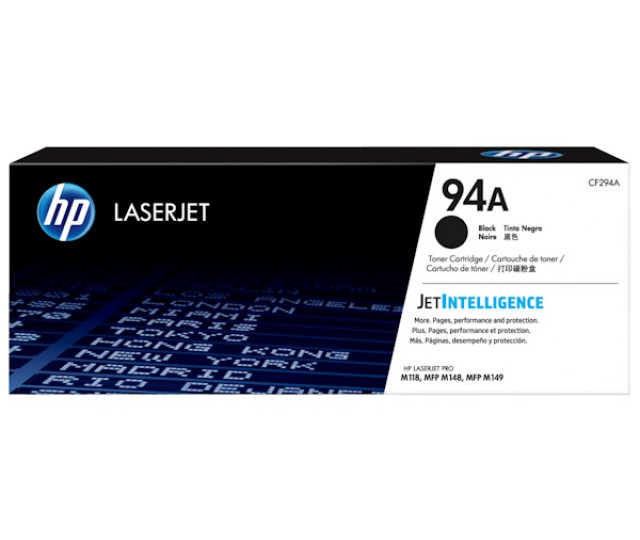 Картридж HP 94A CF294A для принтера LaserJet Pro M118dw, M119n, M148dw, M148fdw, M149fdw