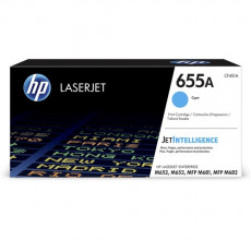 Купить Картридж HP 655A Cyan CF451A для принтера Color LaserJet M652, M653, M681, M682