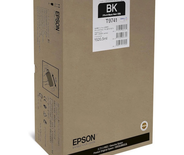 Картридж Epson T9741 black C13T974100