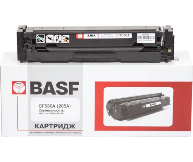 Картридж BASF HP 205A (CF530A) до LaserJet M180n, M181fw (KT-CF530A)