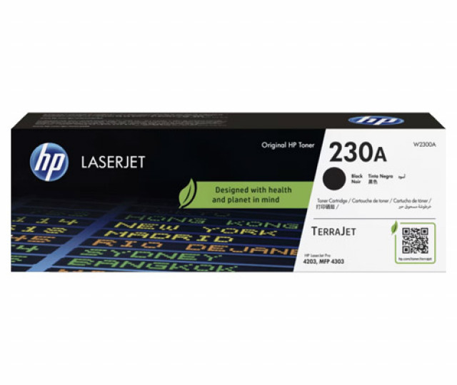 Картридж HP 230A black W2300A для принтера LaserJet Pro 4303fdw, 4303fdn, 4303dw, 4203dw, 4203dn