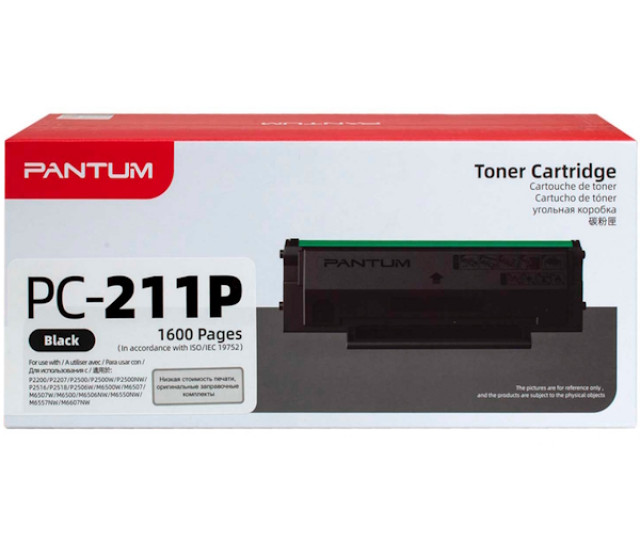 Картридж Pantum PC-211P для принтера P2200, P2207, P2507, M6500, M6500W, M6607NW