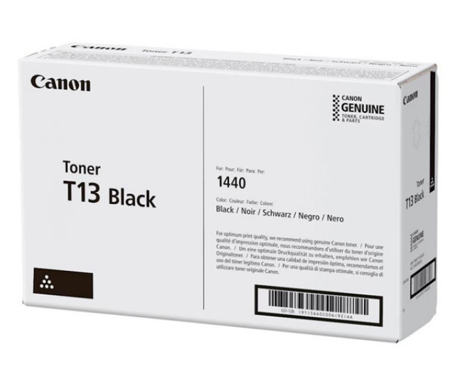 Картридж Canon T13 Black (5640C006) для принтера i-SENSYS X 1440i, 1440iF, 1440P, 1440Pr