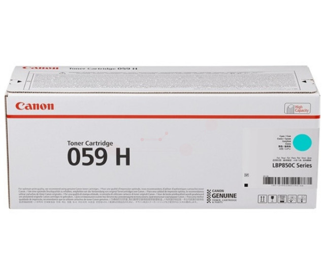 Картридж Canon 059H cyan 3626C001 для принтера i-sensys LBP852Ci, LBP852Cx