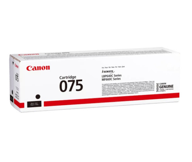 Картридж SystemPrint (з чипом) аналог Canon 075 (6365C002) Black для принтеров Canon i-SENSYS LBP646Cdw, LBP647Cdw, MF664Cdw, MF667Cdw