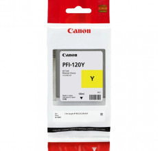 Купить Картридж Canon PFI-120 Yellow 2888C001 для принтера Canon imagePROGRAF TM-200, TM-205, TM-300, TM-305