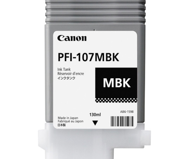 Картридж Canon PFI-107MBK Matte Black (6704B001) для принтера iPF680, iPF685, iPF780, iPF785, iPF770