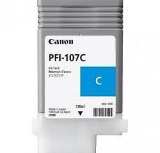 Купить Картридж Canon PFI-107C голубой (6706B001) для принтера iPF680, iPF685, iPF780, iPF785, iPF770