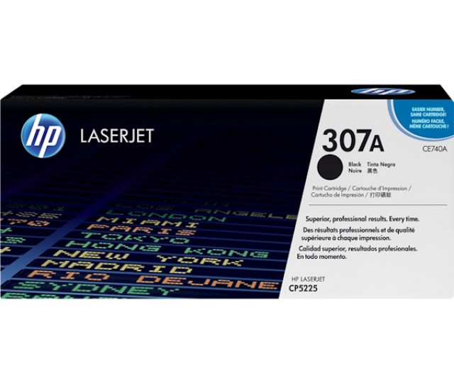 Картридж HP 307A black CE740A для принтера Color LaserJet CP5220, CP5225, CP5225dn, CP5225n