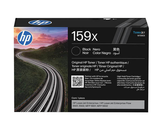 Картридж HP 159X (W1590X) для принтера HP LaserJet Enterprise 5501n, 5501dn, 5502dn, MFP 5601dn, MFP 5602dn,Flow MFP 5602zfw