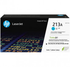 Купить Картридж HP 213A Cyan W2131A  для принтера Color LaserJet Enterprise MFP 5700dn, 6700dn, 6701dn, 5800zf, 6800zf, 6800zfsw, 6801zfsw, 6801zfw+, 5800dn, 6800dn