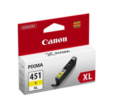 Купити Картридж Canon CLI-451Y XL Yellow (6475B001) для принтера PIXMA iP7240, MG5440, MG6340, MX924, MG5540