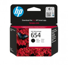 Купити Картридж SystemPrint (з чипом) аналог HP 654 black 7FP39UE для принтера HP DeskJet Ink Advantage 2976, 4376