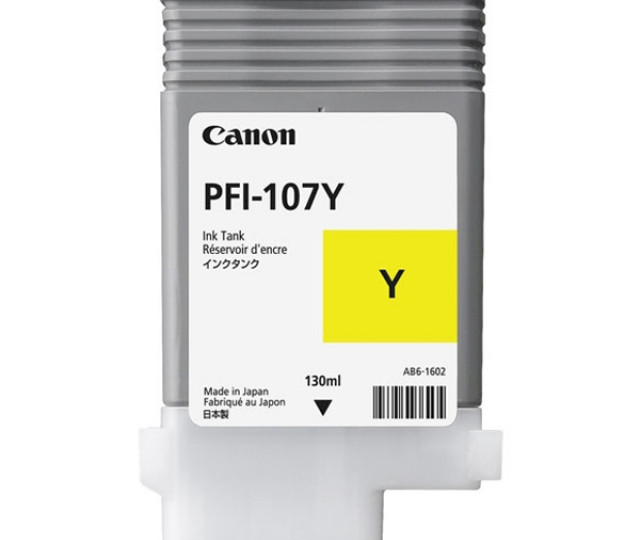 Картридж Canon PFI-107Y (6708B001) для принтера iPF680/iPF685 iPF780/iPF785/iPF770