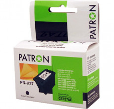 Купить Картридж HP 27 (C8727AE) black Patron для принтера OfficeJet 4315, 4355, J5520, 4212, 4215, 4219, 4252, 4255, PSC 1219, 1311, 1312, 1315, 1217