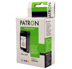 Купить Картридж HP 17 (C6625AE) colour Patron для принтера DeskJet 825, 816, 840с, 482с, 843с, 845с