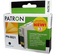 Купить Картридж Epson T0811/T1111 black Patron для принтера Stylus Photo 1410, R290, R295, RX610, RX615, RX690, T50, T59, TX659, TX800FW