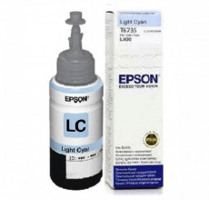 Купить Контейнер Epson T6735 Light Cyan (C13T67354A) для принтера принтеру Epson L-1800, 800, 810, 850