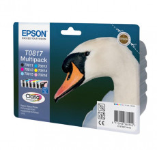 Купить Картридж Epson T0817/T1117 Набор C13T08174A10/C13T11174A10 для принтера Stylus Photo 1410, R290, R295, RX610, RX615, RX690, T50, T59, TX659, TX800FW