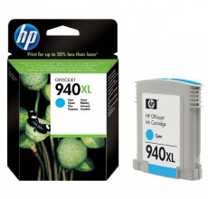 Купить Картридж HP 940XL Cyan C4907AE для принтера Officejet 8000, 8500, 8500A e-All-in-One