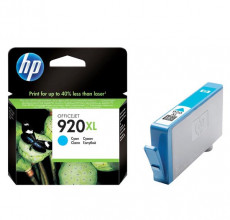 Картридж HP 920XL cyan CD972AE для принтера Officejet 6000, 6500, 6500A Plus, 7000, 6500A, 7500A