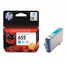 Купить Картридж HP 655 Cyan CZ110AE для принтера Deskjet Ink Advantage 4625, 3545 c Wi-Fi (A9T81C), 3525 (CZ275C), 4615 (CZ283C), 5525 (CZ282C), 6525 c Wi-Fi (CZ276C)