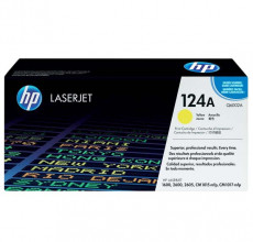 Картридж HP 124A (Q6002A) yellow до принтера Color LaserJet 1600 2600/2605 CM1015/CM1017