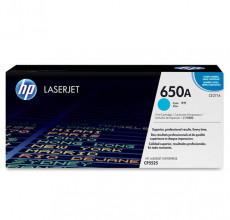 Картридж HP 650A cyan CE271A для принтера LaserJet CP5520 CP5525 CP5525dn/CP5525n/CP5525xh M750dn/M750n/M750xh