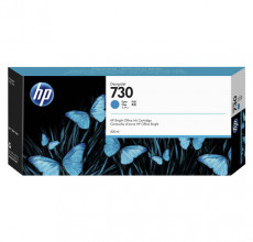 Купить Картридж HP 730 Cyan (P2V68A) 300 ml для принтера DesignJet T1600, T1700, T2600