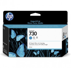 Купить Картридж HP 730 Cyan (P2V62A) 130 ml для принтера DesignJet T1600, T1700, T2600
