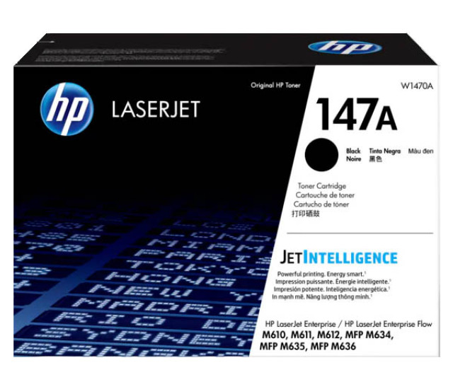 Картридж HP 147A (W1470A) для принтера HP LaserJet Enterprise M610, M611, M612, MFP M635, MFP M636