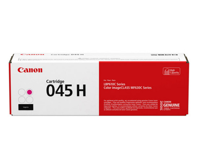 Картридж Canon 045H magenta (1244C002) для принтера i-sensys LBP611Cn, LBP613Cdw, MF631Cn, MF633Cdw, MF635Cx