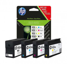 Купить Набор картриджей HP 950XL/951XL (C2P43AE) для принтера OfficeJet Pro 276dw, 251dw, 8100, 8600 Plus, 8600, 8610, 8620