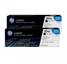 Купить Картридж HP 304A black CC530AD (2 шт.) до принтера LaserJet CM2320nf, CM2320fxi, CP2025dn, CP2025n