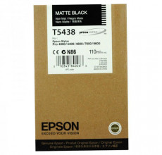 Купить Картридж Epson T5438 Matte Black (C13T543800) для принтера Stylus Pro 4000, 4800