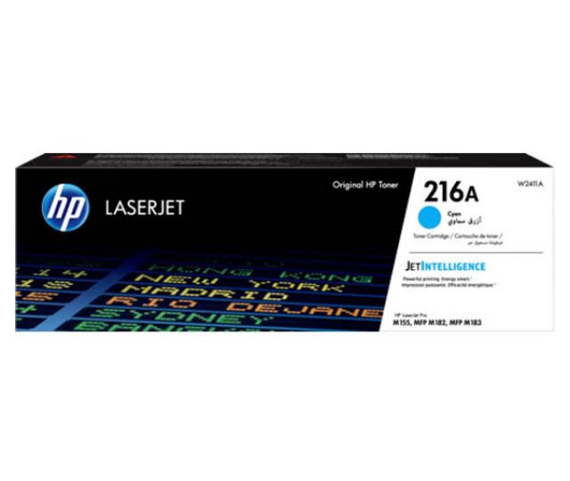 Картридж HP 216A cyan W2411A для HP Color LaserJet Pro M183fw, M182n