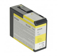 Купить Картридж Epson T5804 Yellow (C13T580400) для принтера Stylus Pro 3880