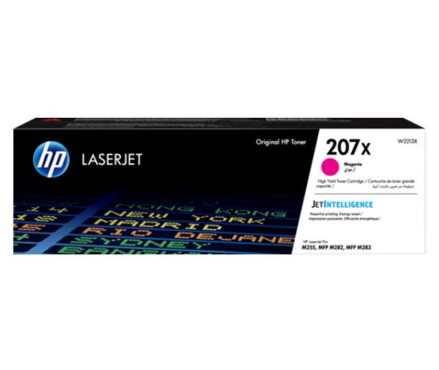 Картридж SystemPrint (с чипом) аналог HP 207X magenta W2213X для принтера LaserJet M282nw M255dw/M255nw M283fdn/M283fdw