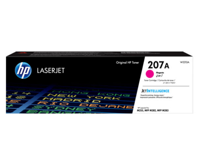 Картридж HP 207A magenta W2213A для принтера LaserJet M282nw M255dw/M255nw M283fdn/M283fdw