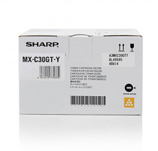 Купить Картридж Sharp MXC30GTY yellow для принтера MX-C250F, MX-C300W, MX-C300WE