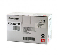 Купить Картридж Sharp MXC30GTM magenta для принтера MX-C250F, MX-C300W, MX-C300WE