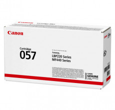 Картридж Canon 057 (3009C002) для принтеров i-sensys MF443dw, MF445dw, MF446x, MF448dw, MF449x, MF453dw, MF455dw, LBP223dw, LBP224/221, LBP226dw, LBP227dw, LBP228x, LBP233dw, LBP236dw, LBP237dw