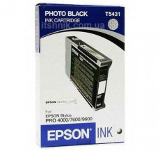 Купить Картридж Epson T5431 Black (C13T543100) для принтера Stylus Pro 4000
