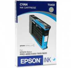 Купить Картридж Epson T5432 Cyan (C13T543200) для принтера Stylus Pro 4000
