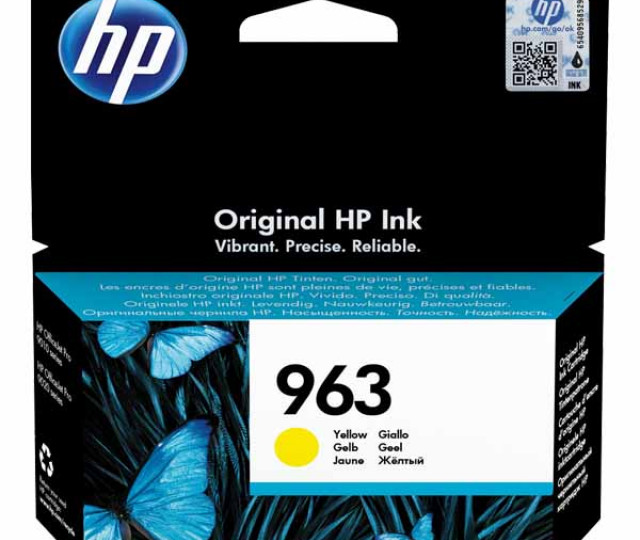 Картридж HP 963 yellow 3JA25AE