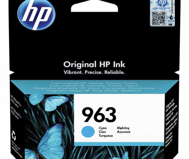 Картридж HP 963 cyan 3JA23AE