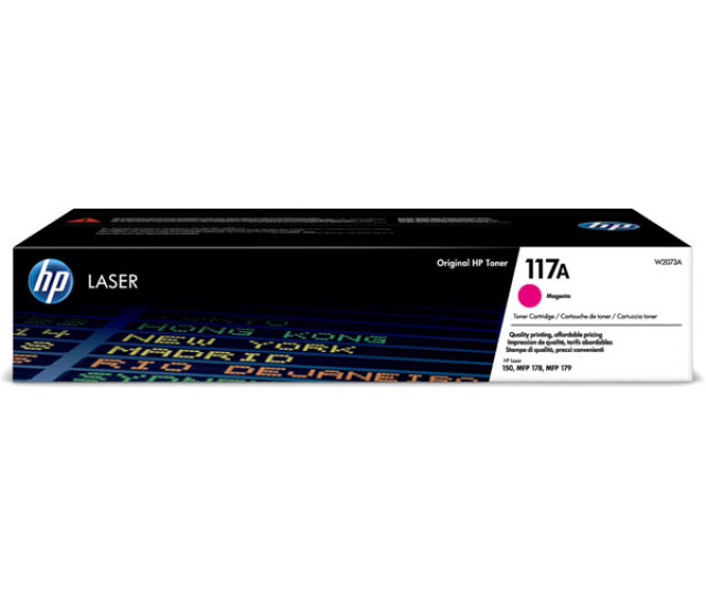 Картридж SystemPrint (з чипом) аналог HP 117A magenta W2073A для принтера Color Laser 178nw, 150a, 150nw, 179fnw