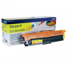 Купить Картридж Brother TN-241Y для принтера MFC-9330CDW, HL-3170CDW, HL-3140CW, DCP-9020CDW, HL-3150