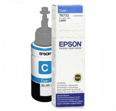 Купить Контейнер Epson T6732 Cyan (C13T67324A) для принтера принтеру Epson L-1800, 800, 810, 850